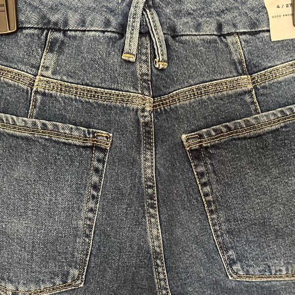 NWT Good American Good Icon curvy jeans Indigo067 wash, size 4/27 - Picture 7 of 15